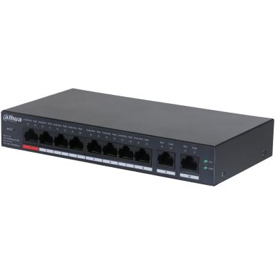 POE 8 Port Switch with Uplink Gigabit CS4010-8ET-110