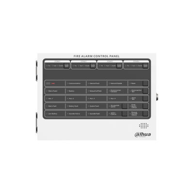 Conventional Fire Alarm 4 Zone Control Panel